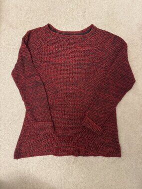 Style & Co. Sweater (Dark Red - Petite Medium